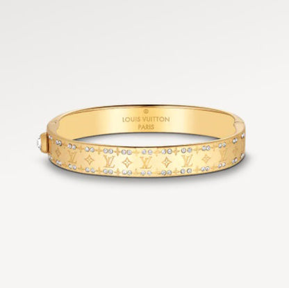 LV-M64860 width 10MM logo pattern lettering bracelet width