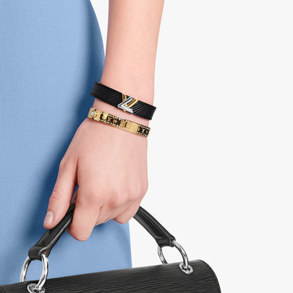 LV-M64860 width 10MM logo pattern lettering bracelet width