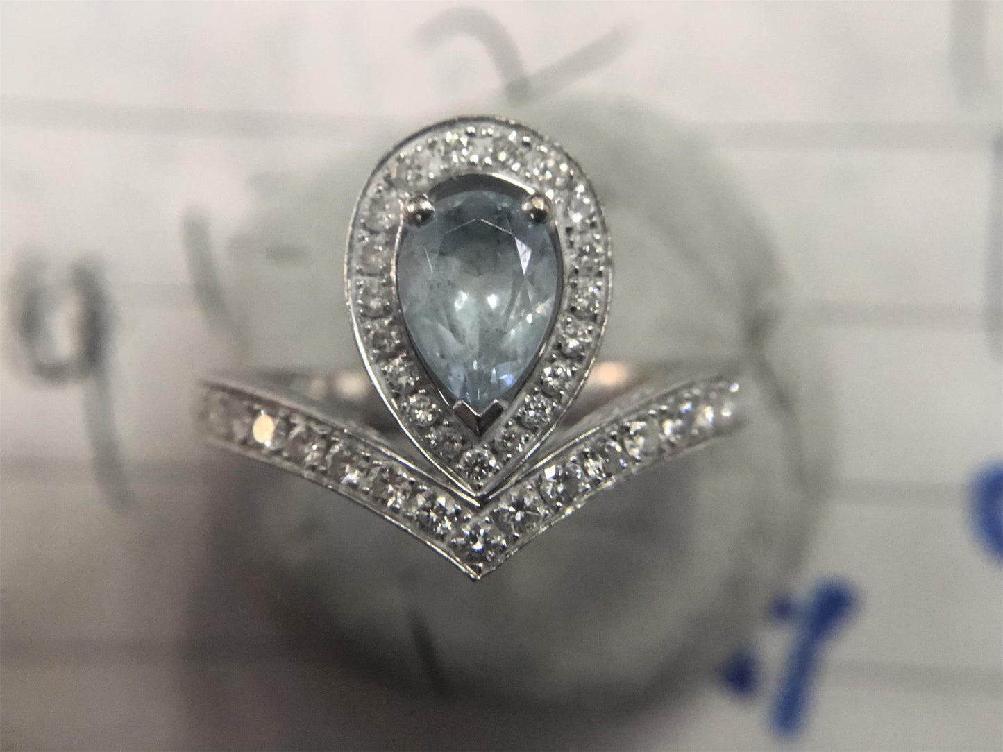 SM-083297-083292皇冠头V形弯臂戒  客版