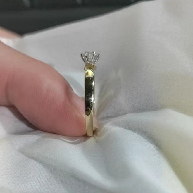 TIF48043998 guest version color-separated six-claw ring