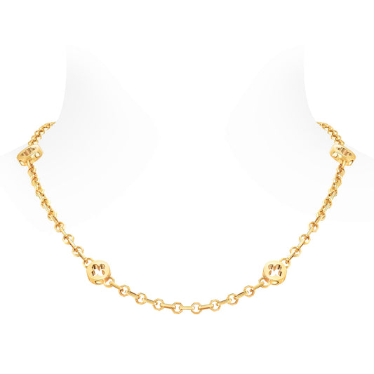 LV-Q94545 Passepartout four-leaf clover necklace