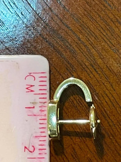 MSK-10050-WG活动单钻光金耳钉