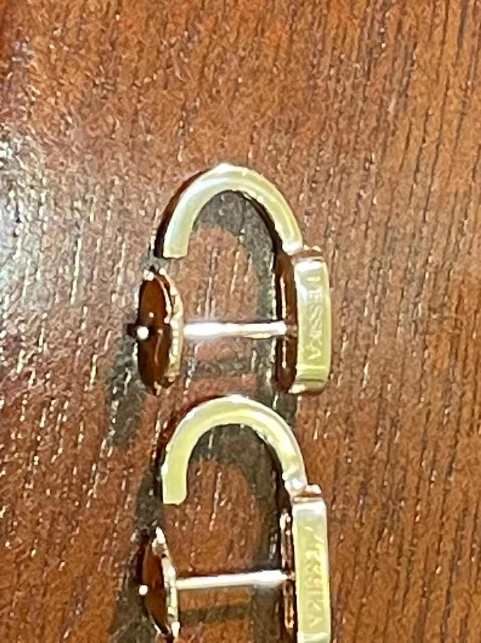 MSK-10050-WG活动单钻光金耳钉