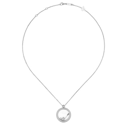 XB-79A434-1501 round glass middle golf activity 0.45ct full diamond pendant