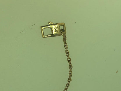 LV-Q93281光金平面细边花头梅花飞标栓链吊坠项链客版