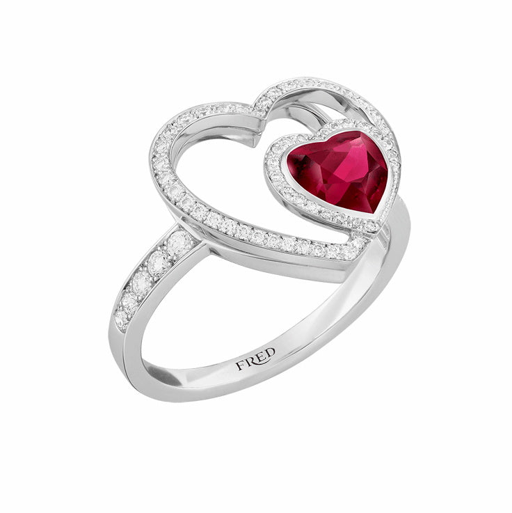 FLD-4J0759 heart-shaped ring