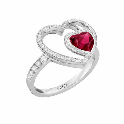 FLD-4J0759 heart-shaped ring