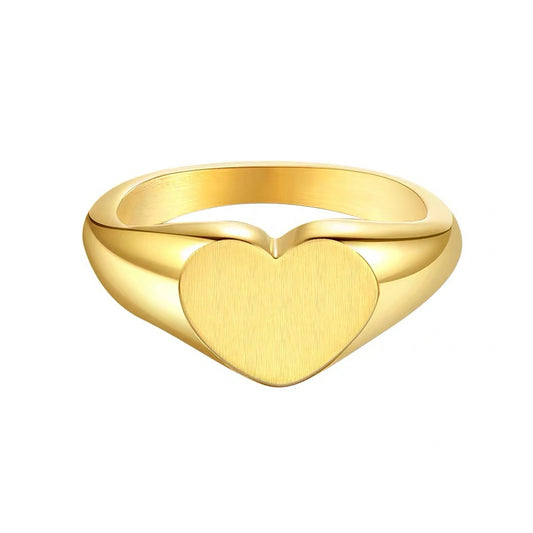TIF-4966881 light gold heart-shaped divination arm ring