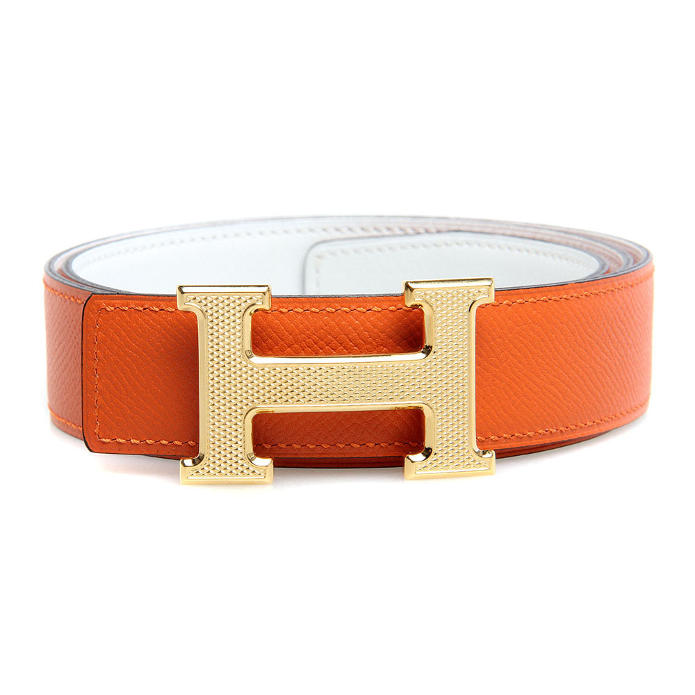AMS-H1002 particle nails H belt buckle light gold
