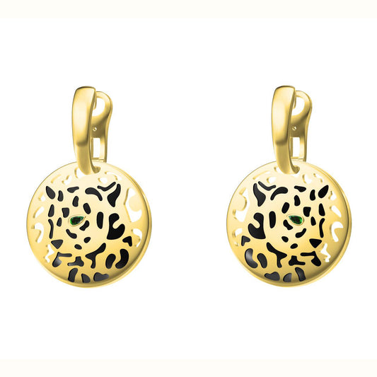 KDY-B8042600 disc leopard face ear clip