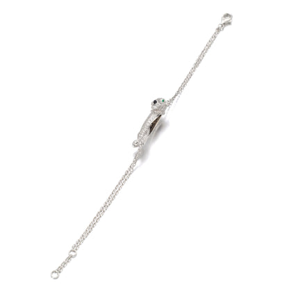 KDY-N6039017 Wishbone Leopard Bracelet