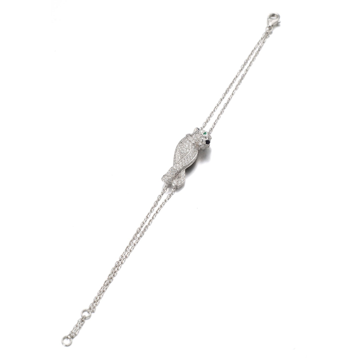 KDY-N6039017 Wishbone Leopard Bracelet