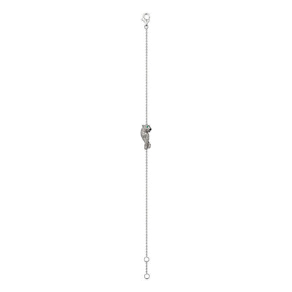 KDY-B6043717 small wishbone leopard bracelet