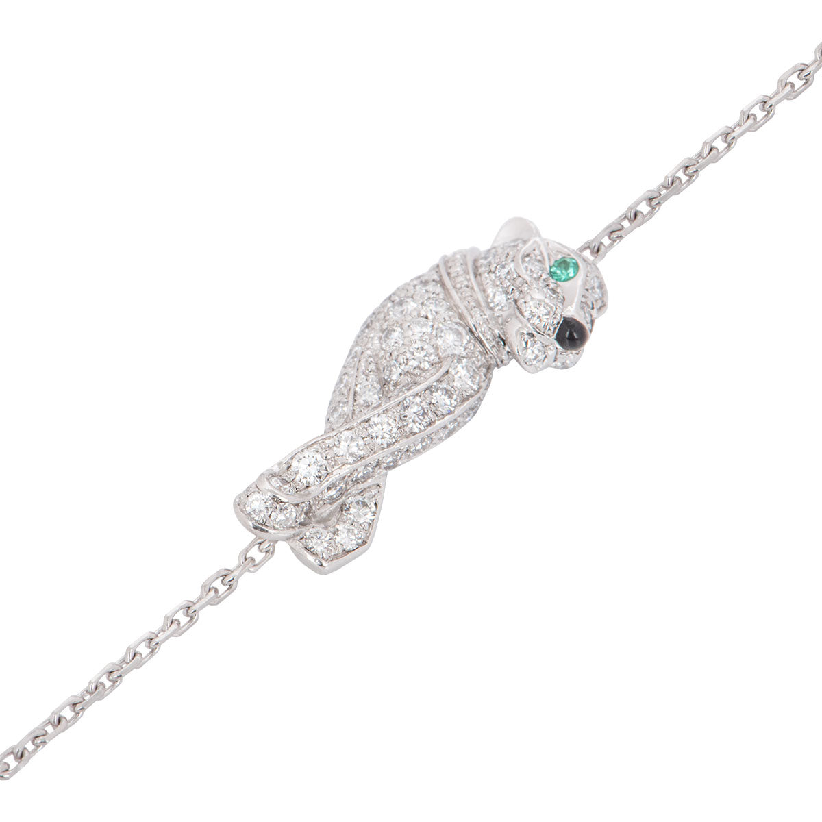 KDY-B6043717 small wishbone leopard bracelet