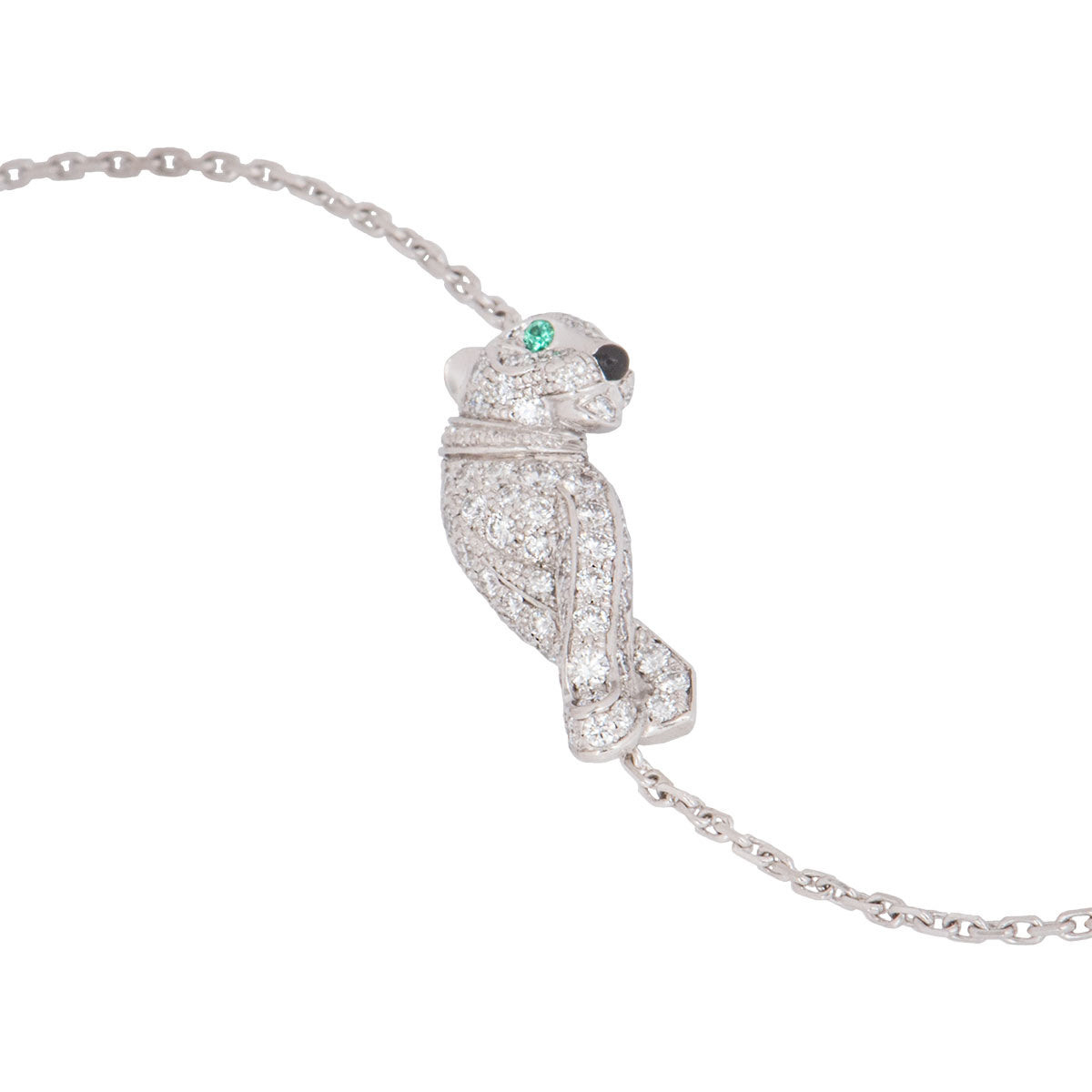 KDY-B6043717 small wishbone leopard bracelet