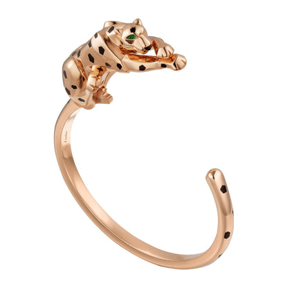KDY-N6712117 full body leopard open bracelet counter version