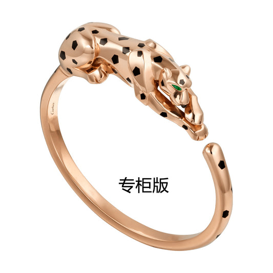 KDY-N6712117 full body leopard open bracelet counter version