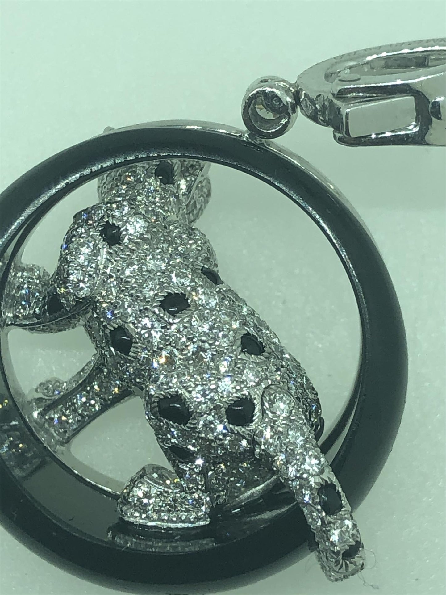 KDY-N8503700 leopard lying hoop earrings guest version