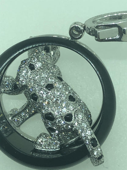 KDY-N8503700 leopard lying hoop earrings guest version