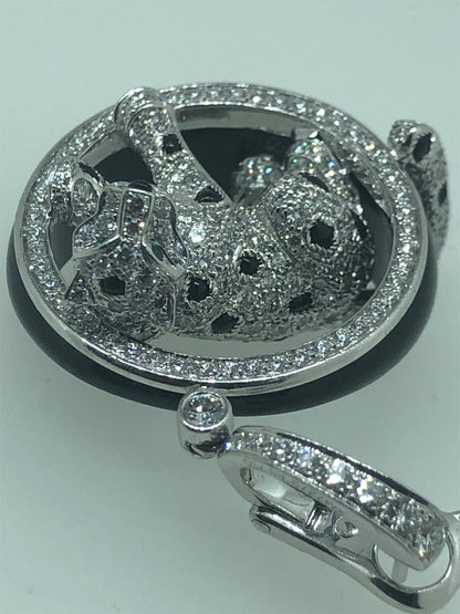 KDY-N8503700 leopard lying hoop earrings guest version