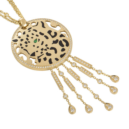 KDY-N7065400 round leopard brand necklace