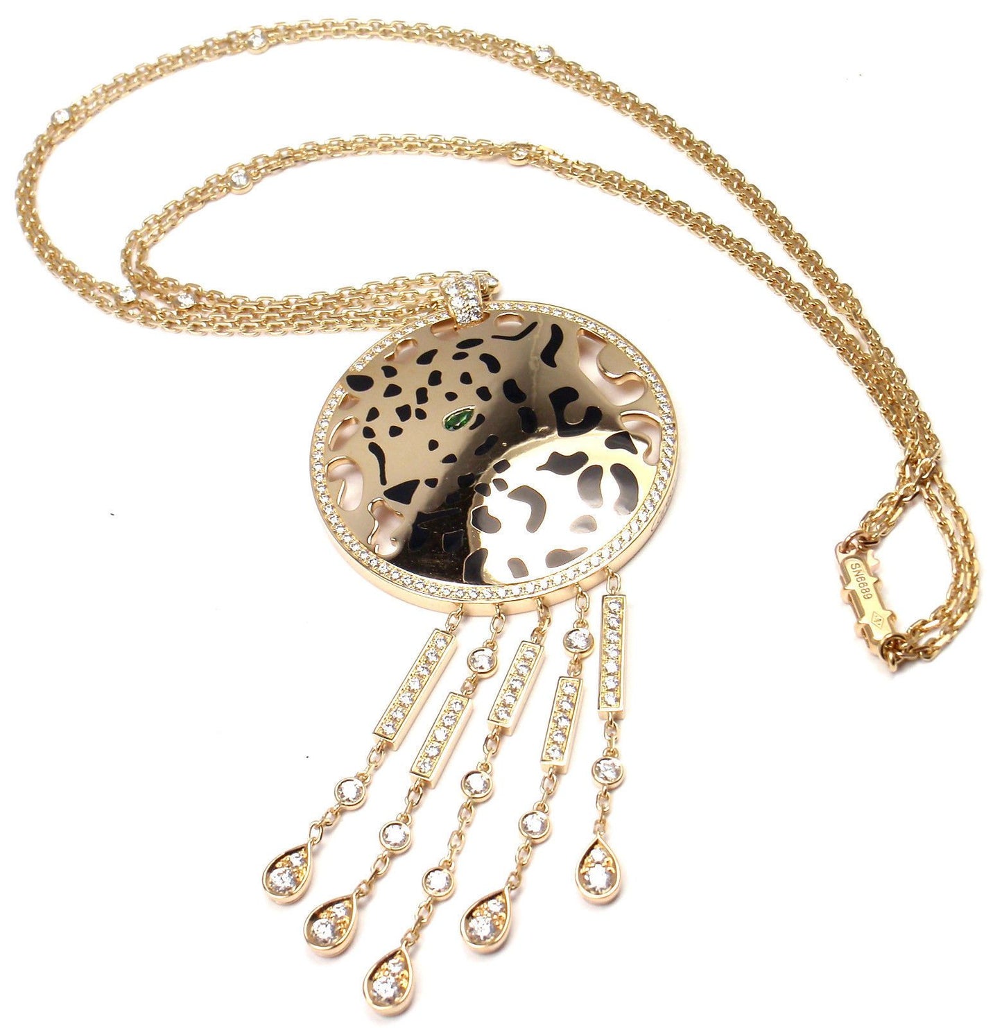 KDY-N7065400 round leopard brand necklace