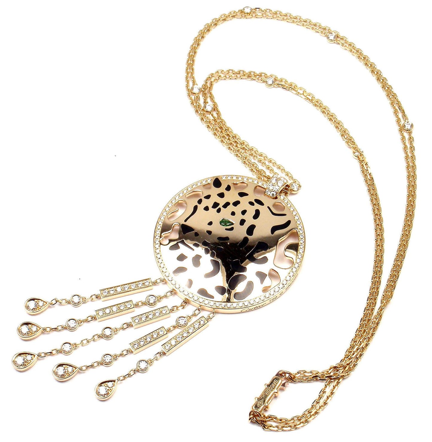 KDY-N7065400 round leopard brand necklace