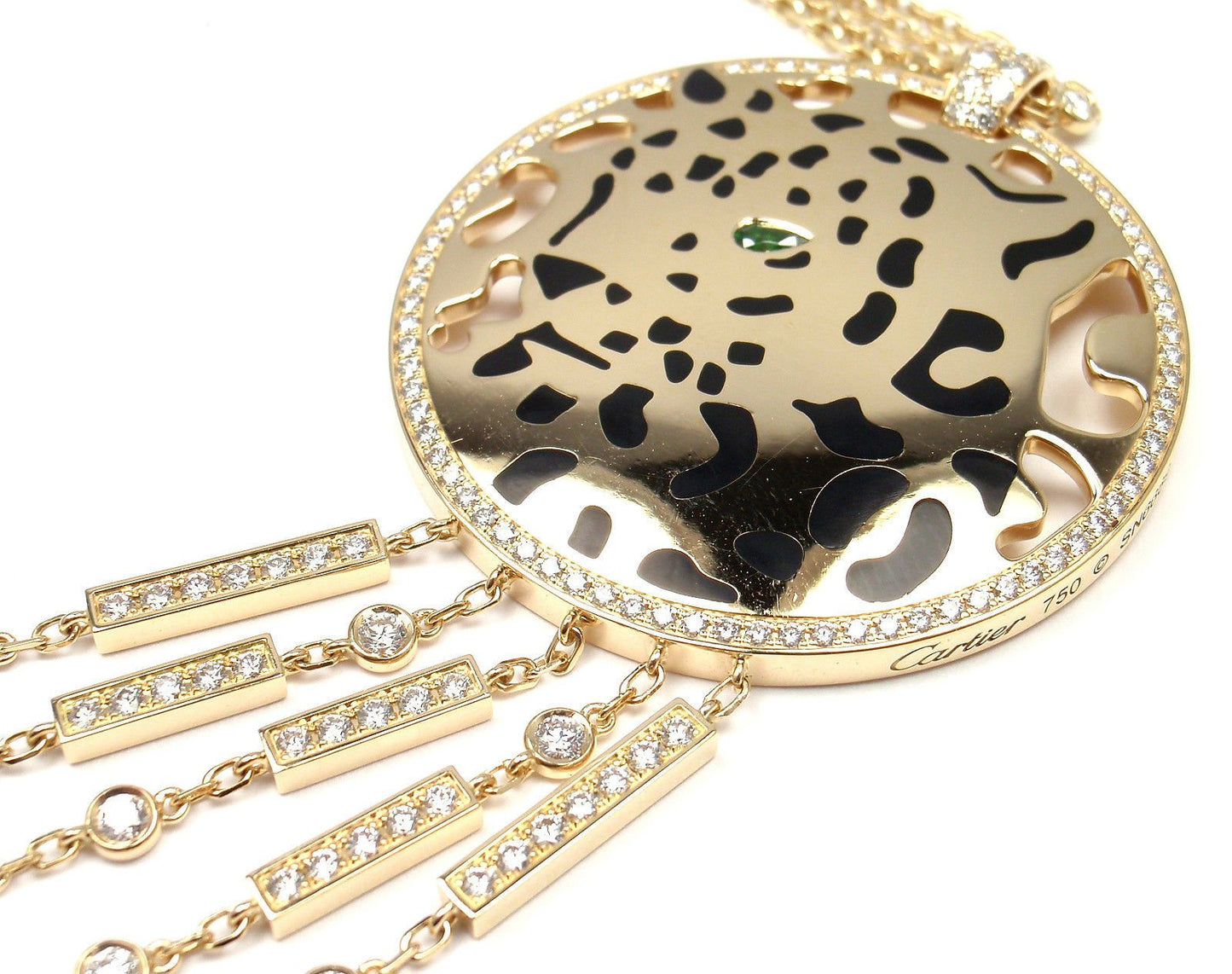 KDY-N7065400 round leopard brand necklace