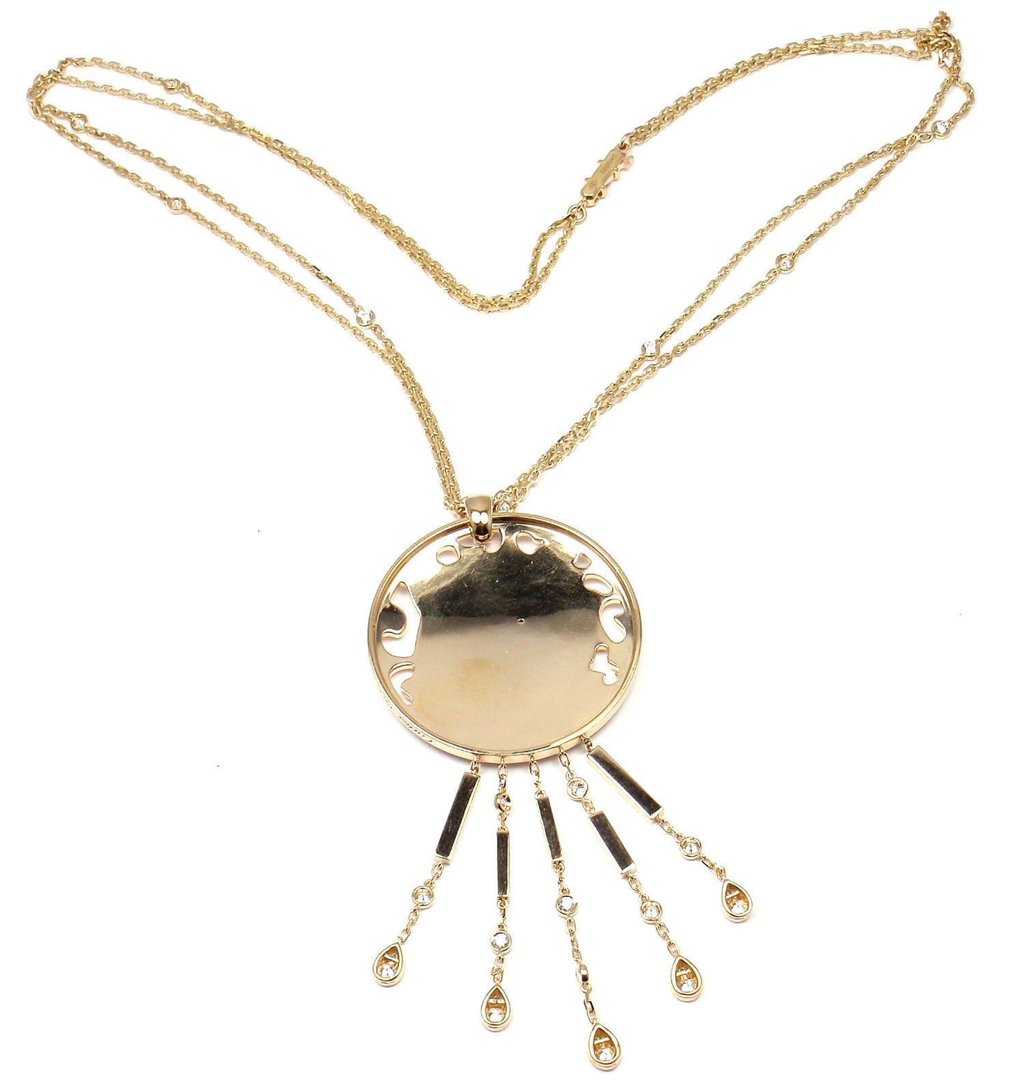 KDY-N7065400 round leopard brand necklace