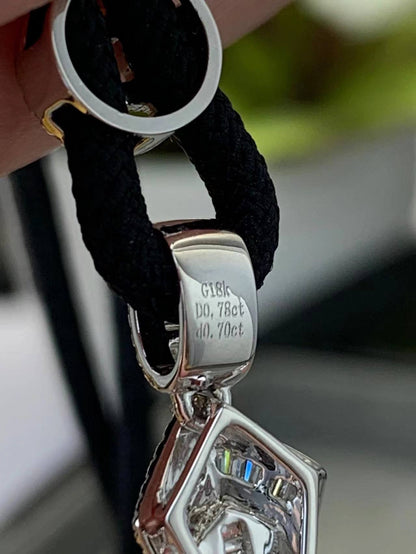 KDY-N5948644叉叉梯方十字架吊坠32X52MM