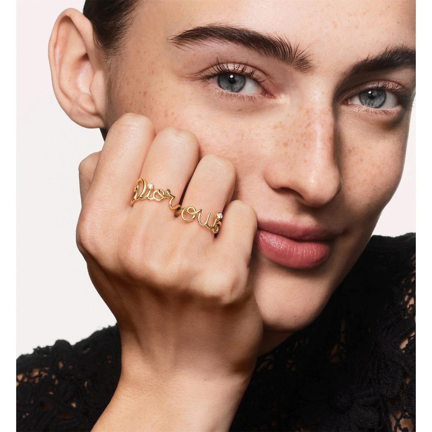 DIOR-JOUI95052字母戒指13#