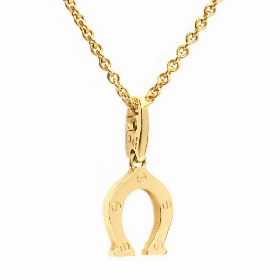 KDY-G3171089 light gold C-shaped pendant-1