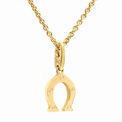 KDY-G3171089 light gold C-shaped pendant-1
