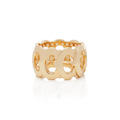 KDY-F8300897 letter C all-over ring