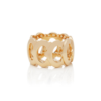 KDY-F8300897 letter C all-over ring