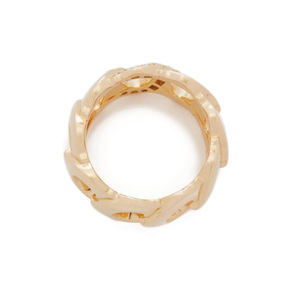 KDY-F8300897 letter C all-over ring