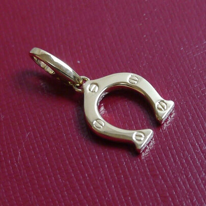 KDY-G3171089 light gold C-shaped pendant-1