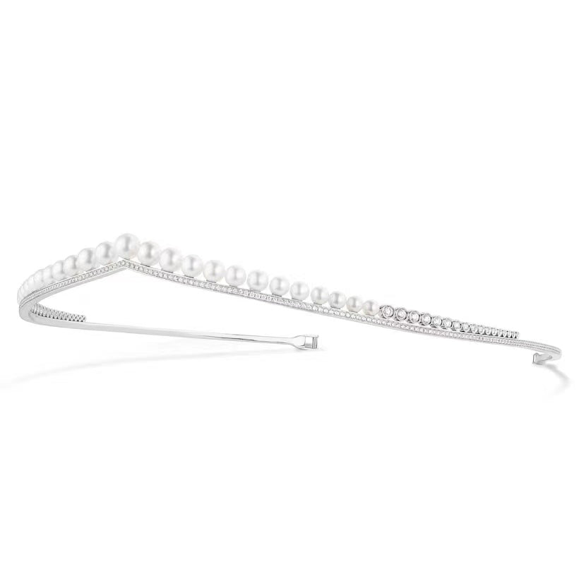 SM-083424 Pearl Crown Tiara