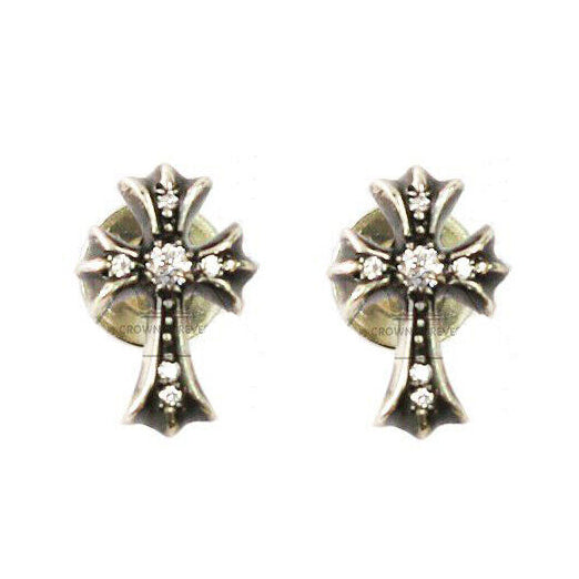 KLX-153812 10mm cross stud earrings