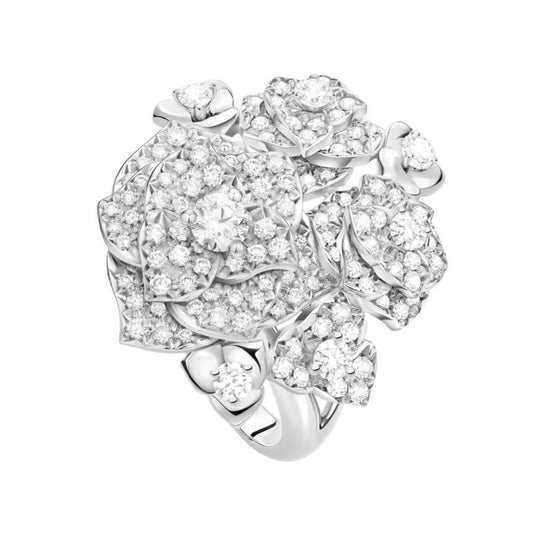 BJ-G34UX300 full diamond rose ring
