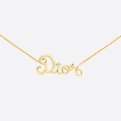 DIOR-JOUI95051字母吊坠栓链项链