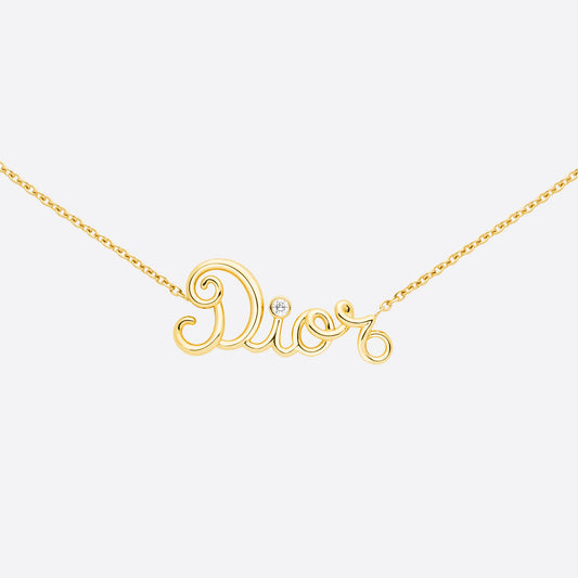 DIOR-JOUI95051字母吊坠栓链项链