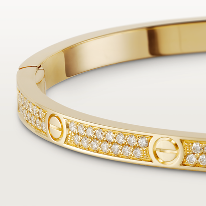 KDY-N6710617 screw narrow version full diamond bracelet