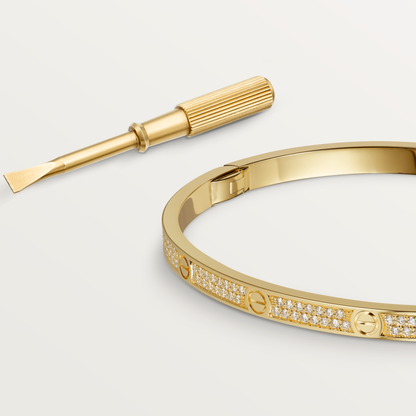 KDY-N6710617 screw narrow version full diamond bracelet