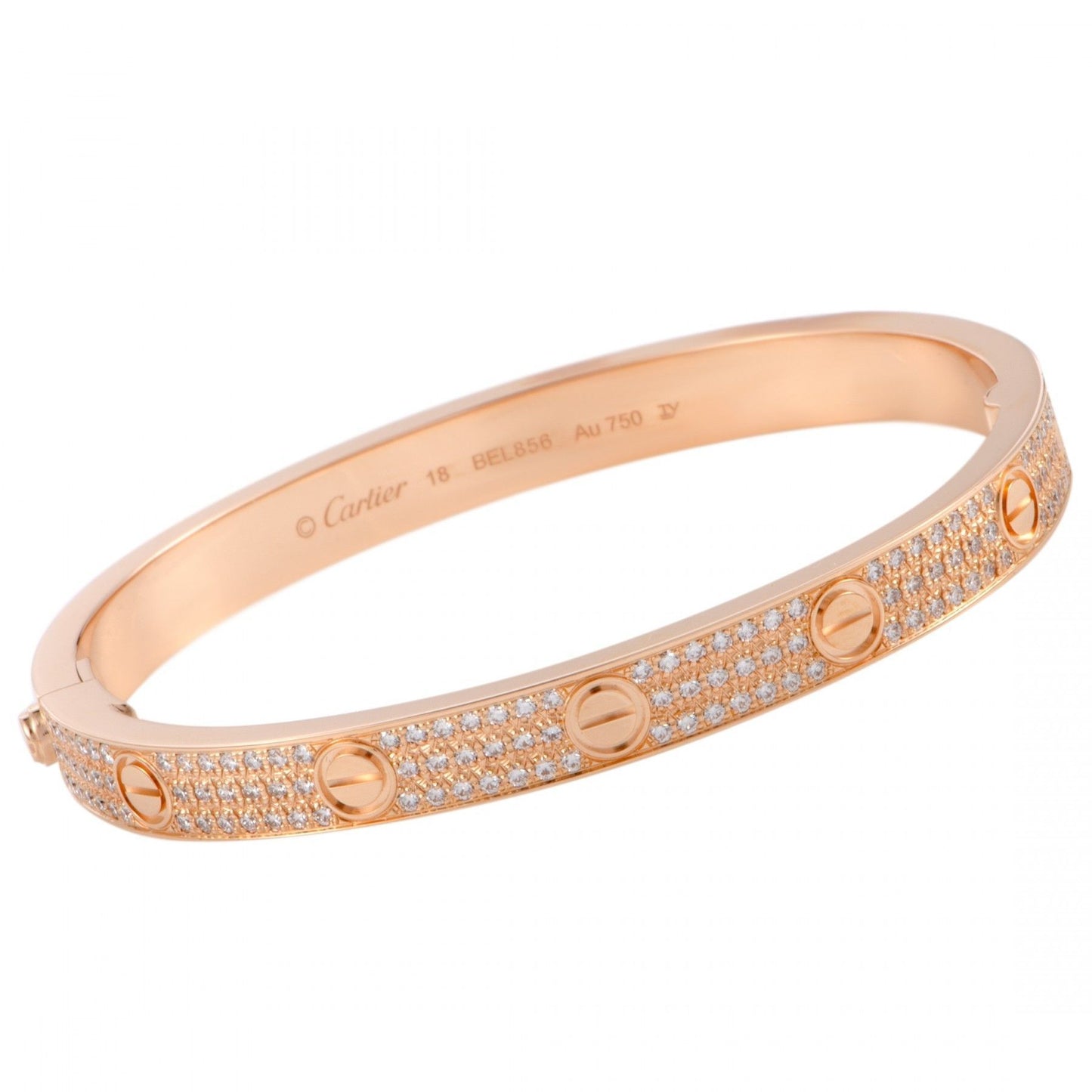 KDY-N6036917 full diamond screw bracelet