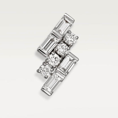 KDY-N8515094 long ladder square earrings