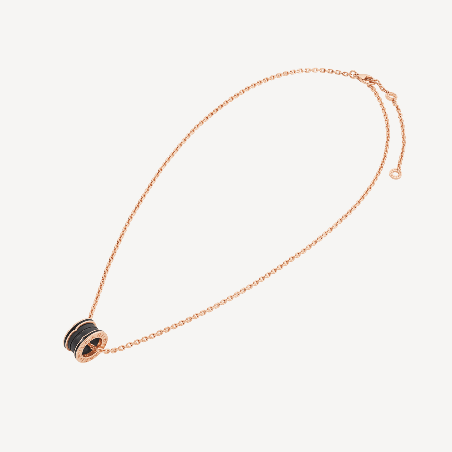BGL-358050 Baogai black ceramic black edge pendant necklace