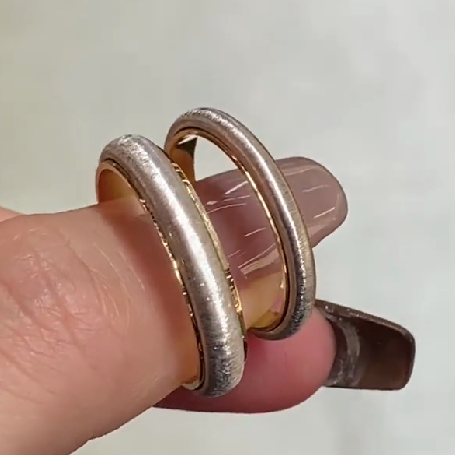 BQLT-RIN3943442 gold color couple ring