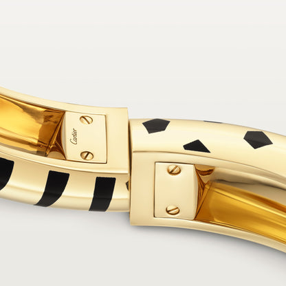 KDY-H6040215 Tiger Horse Head Double Head Open Bracelet