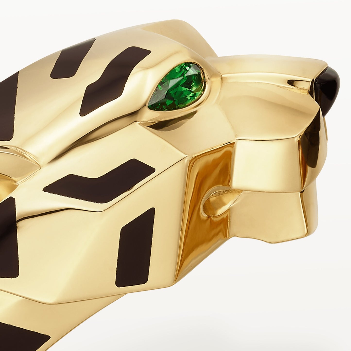 KDY-H6040215 Tiger Horse Head Double Head Open Bracelet